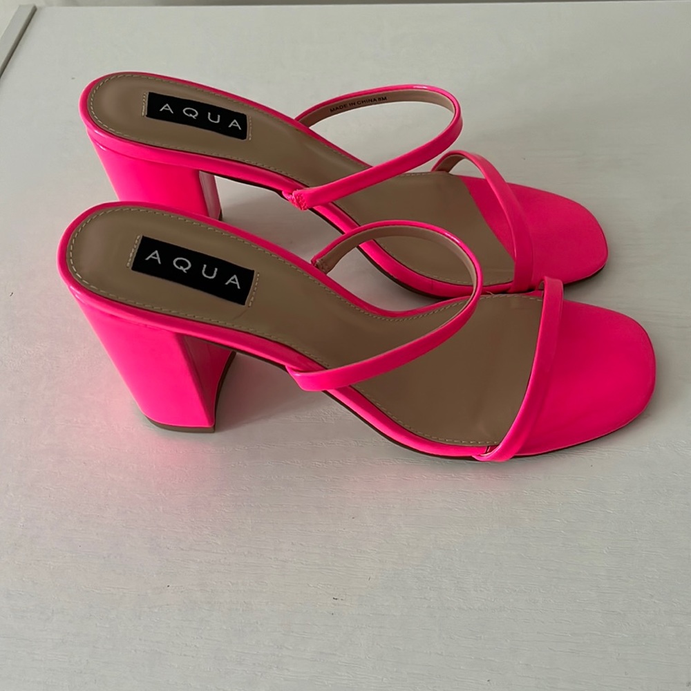 💫 AQUA Neon Heels